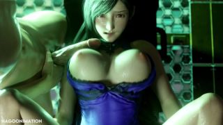 Tifa Purple Dress - Nagoonimation Works-7