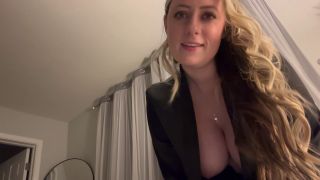 Miss Cassi Encouraging Masturbation and Ejaculation on my Breasts (Toys)-5