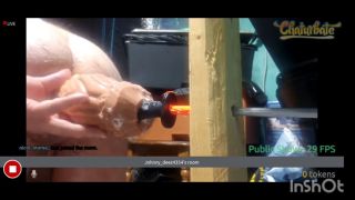 Gay Amateur Dildo Big anal dildo deep in my ass-7
