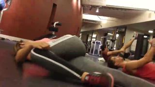 Hot fitness girls secretly filmed in gym-9