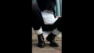 [GetFreeDays.com] Public saggy Tits flash in R.M Williams Boots - Australian made tiktok slut Adult Film April 2023-0