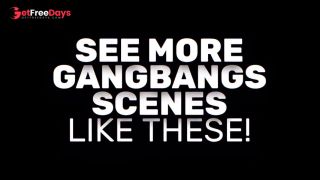Busty AF Milf Starts With A Blowbang and Gets Gangbanged-9