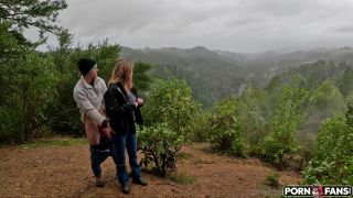 Bella Blue  Blowjob Busty Bella Blue Hot Hiking Fuck On Top Of A Misty Hill-2