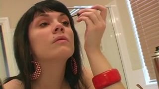 xxx video 10 Andi sh puts on her eye makeup 1 of 2 - makeup - tattoo kink femdom-3