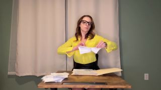 xxx video clip 17 maria ozawa femdom SneezeGoddess – Destroying Lazy Step-Son’s Comic Book Collection, fetish on pov-2