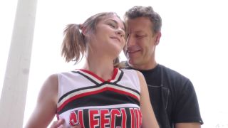 Hot Cheerleader Rosalyn Sphinx Gets Cross Eyed From Cock Sucking-0