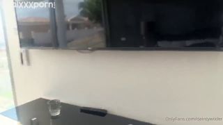 Black porn Dainty Wilder, Emily Black Emily Black Teases with Dildo in Cow Print Bikini alongside Dainty Wilder-1