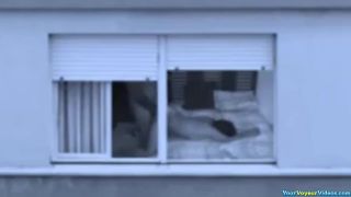 Mature couple fucking by the window-9