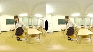 [VR] Schoolgirl Uniform Upskirt VR Part 2, amateur feet on amateur porn -0