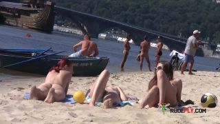 clip 34 hardcore rimming Nice rack and curvy ass on display by a nude teen, beach on hardcore porn-6
