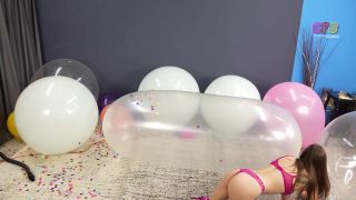 Custom Fetish - Madi Pump Pops Balloons While on MOAB - Fetish-8