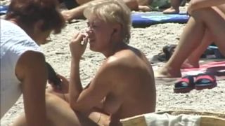 Perky Tits At The Beach Voyeur!-1