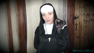 adult video 4 spit fetish Cigar Smoking Nun, cum countdown on cumshot-5