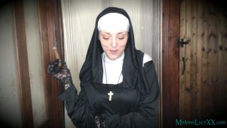 adult video 4 spit fetish Cigar Smoking Nun, cum countdown on cumshot-9
