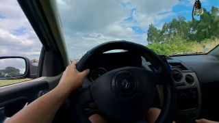 Miss Squirting Seducing Nun in a Car and Fucking Her Outdoor-0