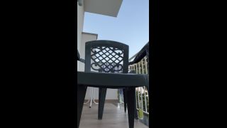 PilatesMilf - Squirting Solo on Hotel Balcony - Hotwives-4