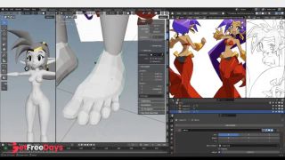 Shantae Modeling stream-5