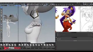 Shantae Modeling stream-9