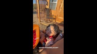 Auhneesh Nicole, , Omg_Honey Auhneesh Nicole And Omg_Honey Share BBC Outdoors Anal-1