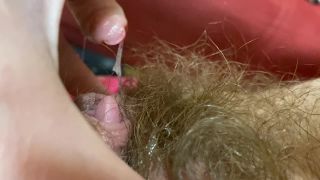 cuteblonde666 Super hairy panty orgasm - Hairy-9