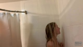 SparksGoWild - Threesome at a Pool Party Palm Springs California , big natural tits homemade on blonde -6