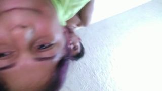 18-25 told my cuckold that i was going to the gym but i went to fuck with his friend and got creampied-9