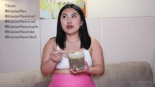 Blasianflexnina () - the fourth episode of a brand new mukbang 03-04-2022-4