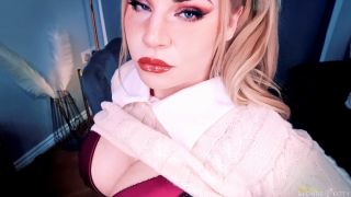 adult video 1 cory chase femdom Goddess Blonde Kitty – Triggered By My Lips, dirty talking on masturbation porn-8