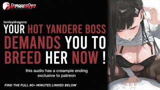 [GetFreeDays.com] YOUR YANDERE BOSS DEMANDS YOU TO BREED HER NOW  Erotic Audio Roleplay ASMR BEST AUDIO PORN EVER Adult Video July 2023-1