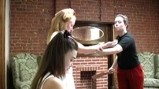 clip 1 Jessica, Katie - Katie And I Are Strapped - spanking - bdsm porn hypno fetish-6