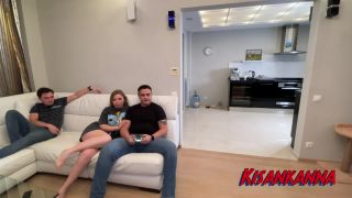 M@nyV1ds - Kisankanna1 - cuckold looks at his wife with another-0