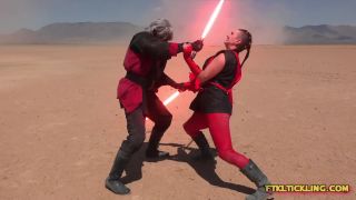 Irene Silver, Kat Van Wylder – Tickle Wars, Episode 17: May the Force Laugh with You – FTKL TICKLING - Femdom-0
