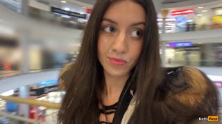Katty West - Cumwalk in Public Shopping Mall Full HD - Public sex-4