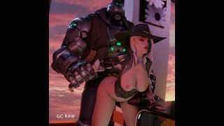 Raw_Grand - Ashe Amazing Deep Sex at Sunset [Overwatch] [GCRaw]-5