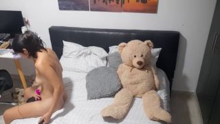 Verified Amateurs I masturbate with a dildo and make a video for my lover.-1