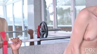 online clip 47 Alexis Crystal - Athletic Czech Strumpet Gets Herself A Chocolate Treat At The Gym (FullHD), femdom city on femdom porn -7