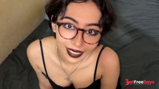 [GetFreeDays.com] Big ass goth gets fucked for a party Adult Clip January 2023-0