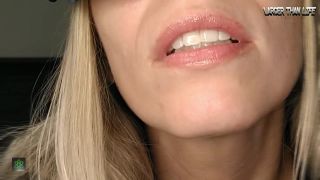 LTLGiantessClips - PennyPlace in Giantess Mouth & Nipple Play for JOI - Drool-1