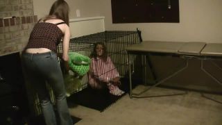 DiaperedonlineAmber Natalia Amber Sleeper Spanked Caged-8