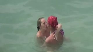 Two couple fucking in the water-2