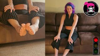 xxx clip 10 EXTREME FEET CLIPS – Smell My Feet While You Cum, femdom on pov -3