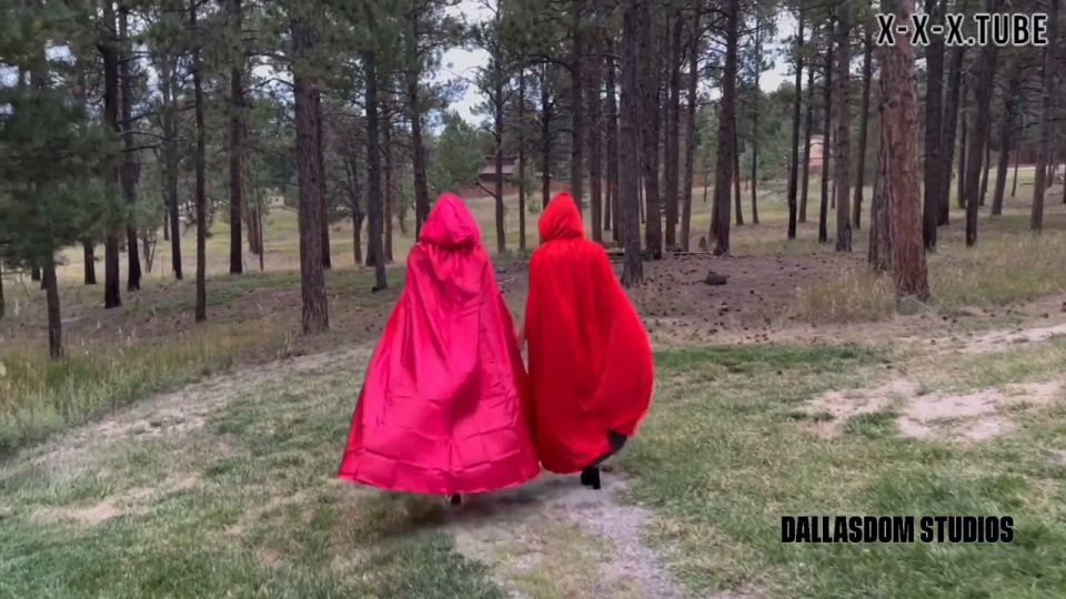  Dallasdom Studios  Dallasdom Studios Red Riding Hoes Foursome Fuck  roughsex