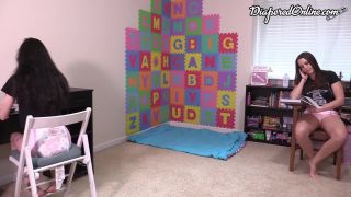 DiaperedonlineAlisha Samara Alisha Punishment Weekend wSamara-6