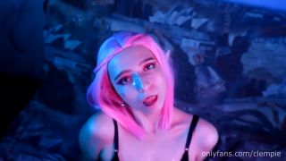 free xxx video 36 Clem Pie – Cyberpunk Elf was Caught in Night City on cumshot skinny blowjob porn-0