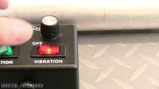 xxx video 5 mistress fetish Metal Bondage – Vina on the sybian, custom steelbound wrist cuffs on bdsm porn-2