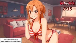 [GetFreeDays.com] Asuna JOI CEI hentai en espaol. Ella quiere darte tu propia leche. Adult Clip June 2023-4