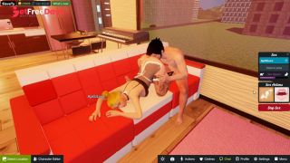 Slutty Maid Fucked And Creampied 3DXChat-2