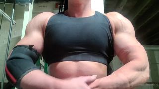 MuscleGeisha () Musclegeisha - max effort bench day flex in a slingshot fucking proud muscle thats not just for 17-01-2022-1