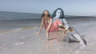Mistress Paulina - His Me The Loittle Filmi Shoot While On Vacation At Gulf Of Mexico - Handpicked Jerk - Off - Femdom goddess-1