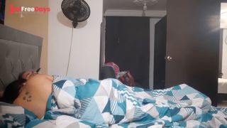 I fuck my lover until I have orgasm at my husbands house.-0